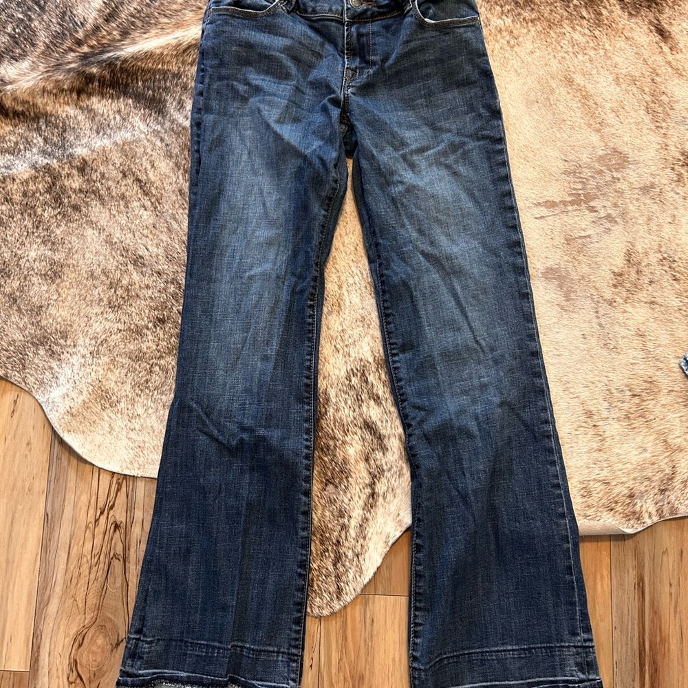Stetson Women's Boot Cut Jeans - Dark Blue